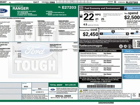 Used 2024 Ford Ranger Lariat image 4