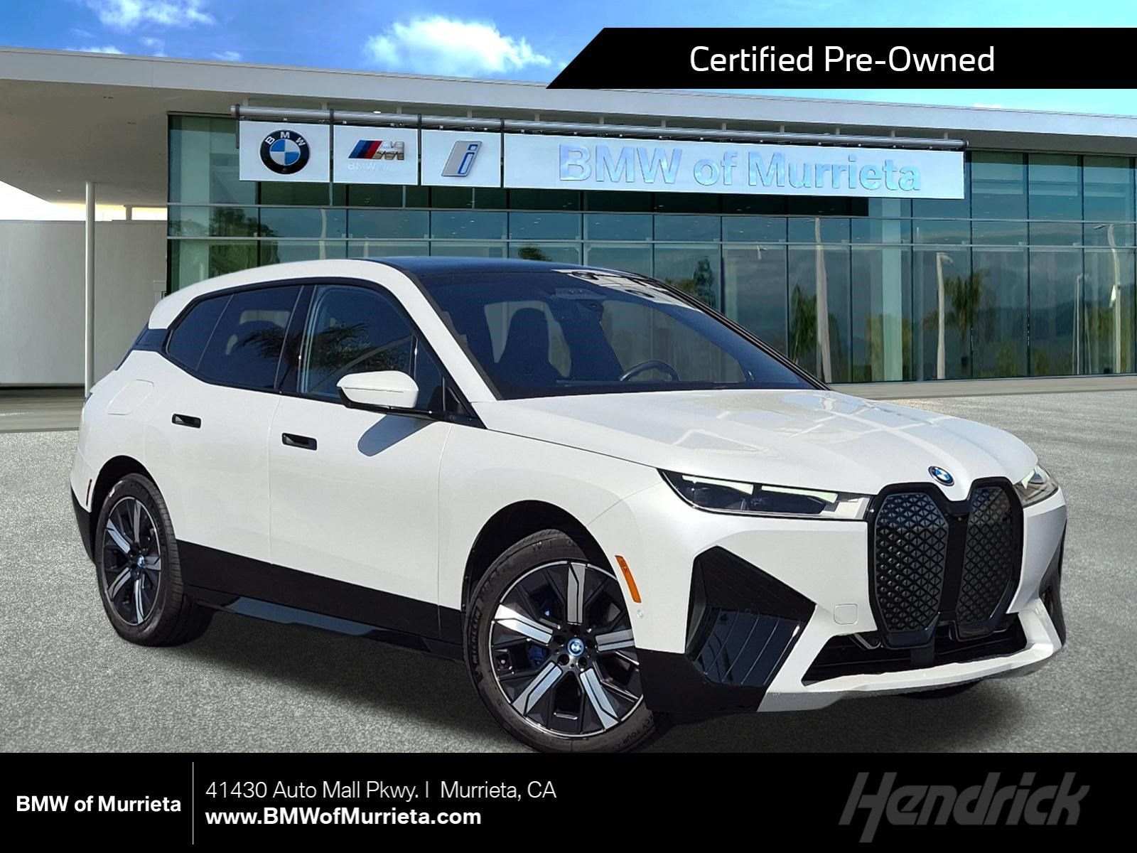 Certified 2024 BMW iX xDrive50 w/ Premium Package AWD/4WD image 1