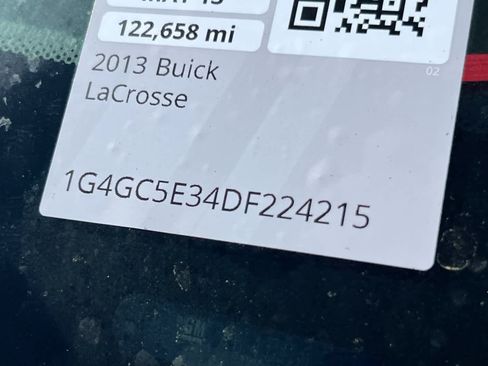 Used 2013 Buick LaCrosse Leather w/ Entertainment Package FWD image 23