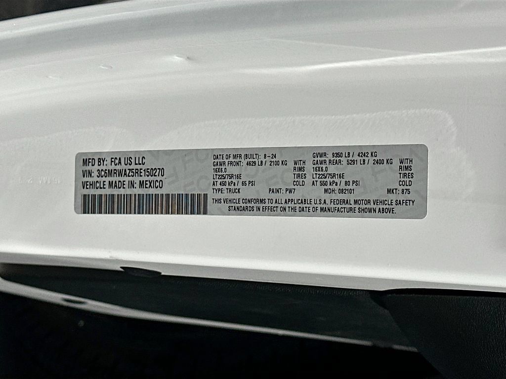 Used 2024 RAM ProMaster 3500 w/ Delivery Van Package FWD image 36