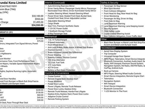 Used 2025 Hyundai Kona Limited FWD image 7