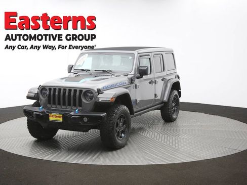 Used 2022 Jeep Wrangler Unlimited Rubicon 4xe w/ Cold Weather Group AWD/4WD image 56