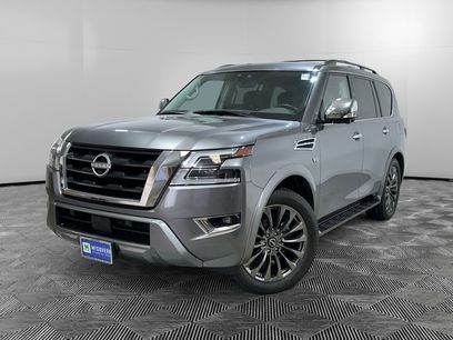 Used 2021 Nissan Armada Platinum w/ Captain's Chairs Package