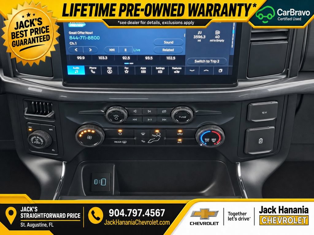 Used 2024 Ford F150 STX w/ STX Black Appearance Package AWD/4WD image 13