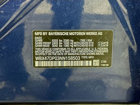 Used 2022 BMW X3 sDrive30i w/ Premium Package 2 (ZPA) image 34