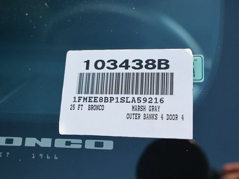 Used 2025 Ford Bronco Outer Banks AWD/4WD image 44