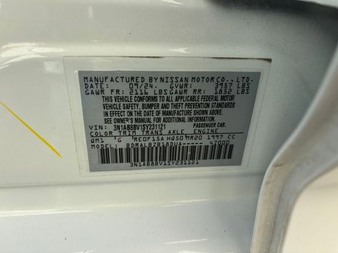 Used 2025 Nissan Sentra S image 30