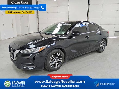 Used 2021 Nissan Sentra SV FWD image 1
