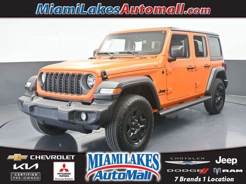 Used 2025 Jeep Wrangler Sport image 1