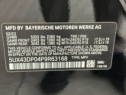 Certified 2023 BMW X3 sDrive30i w/ Convenience Package RWD image 20