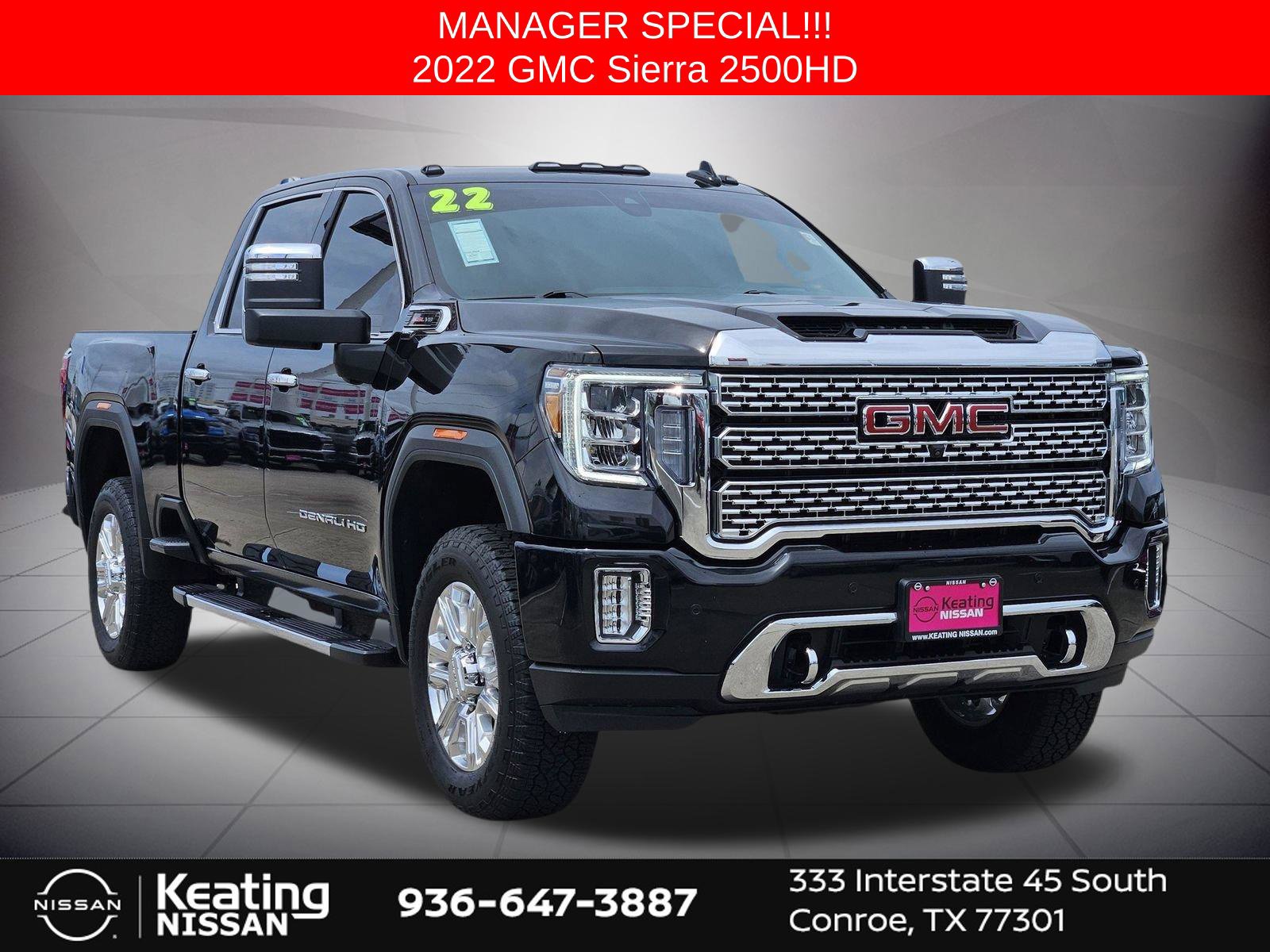 Used 2022 GMC Sierra 2500 Denali w/ Denali Ultimate Package AWD/4WD image 1