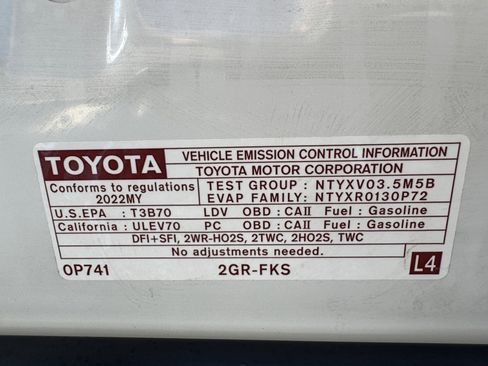 Used 2022 Toyota Camry TRD w/ TRD Package w/JBL Audio FWD image 21
