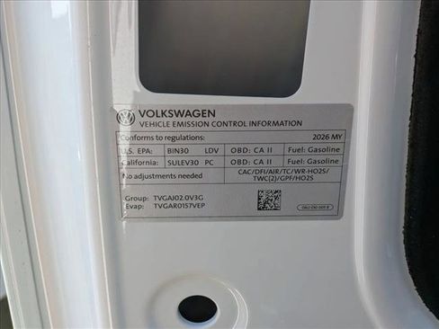New 2026 Volkswagen Tiguan S FWD image 16