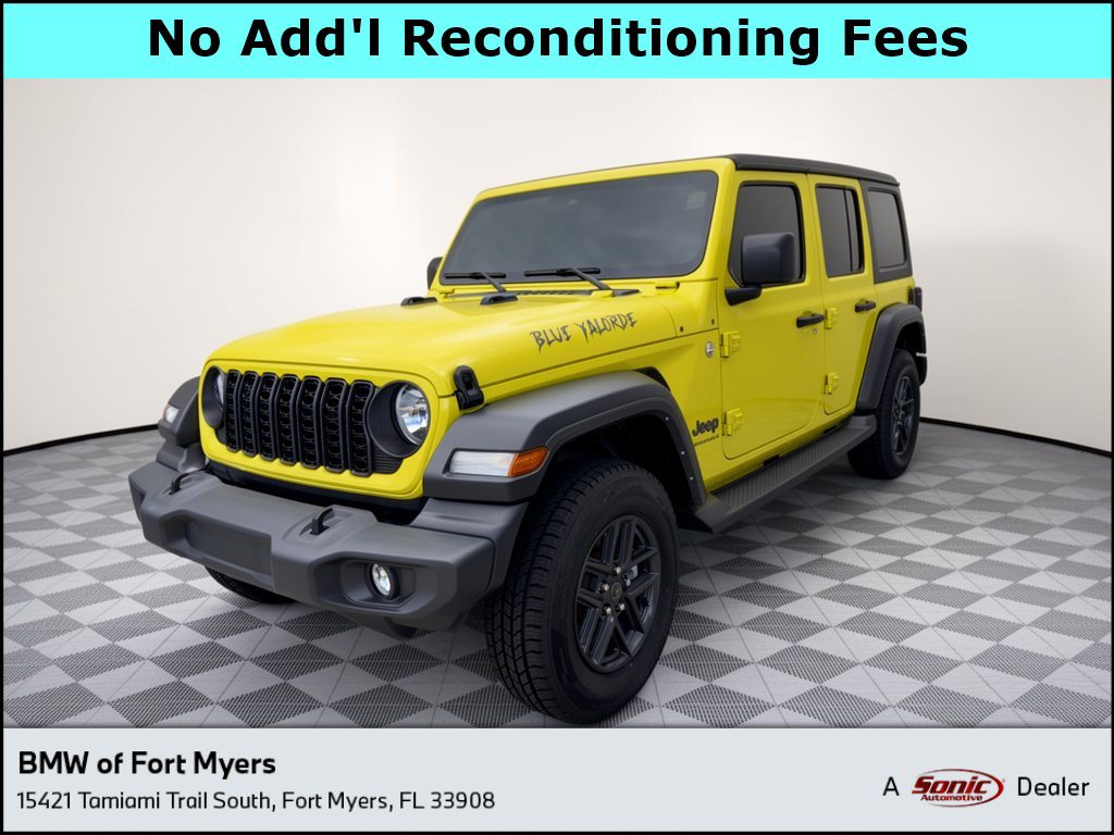 Used 2024 Jeep Wrangler Unlimited Sport AWD/4WD image 1
