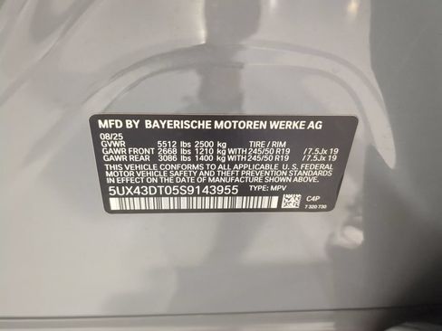 Used 2025 BMW X4 M40i w/ Premium Package AWD/4WD image 16