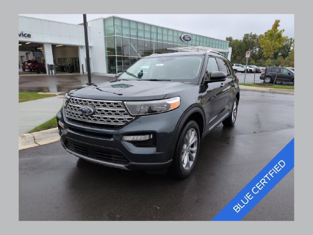 Certified 2023 Ford Explorer Limited w/ Limited Technology Package AWD/4WD image 1
