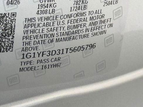 New 2026 Chevrolet Corvette Z06 RWD image 28