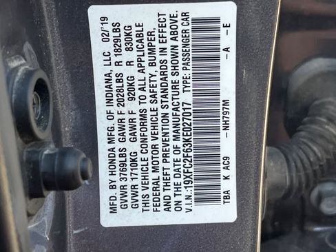 Used 2019 Honda Civic LX image 34