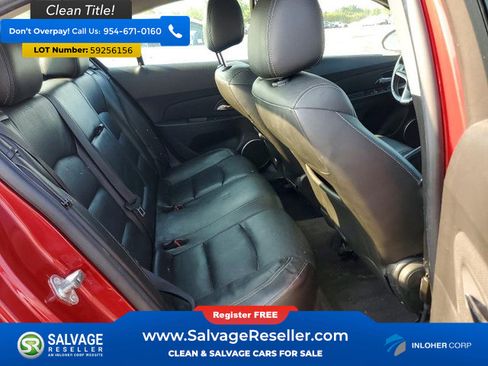 Used 2012 Chevrolet Cruze LT w/ RS Package FWD image 13