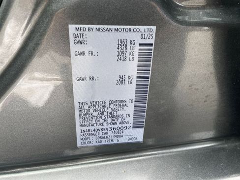Used 2025 Nissan Altima 2.5 SV image 29