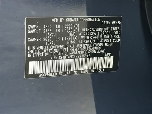 Used 2025 Subaru Outback Limited image 21