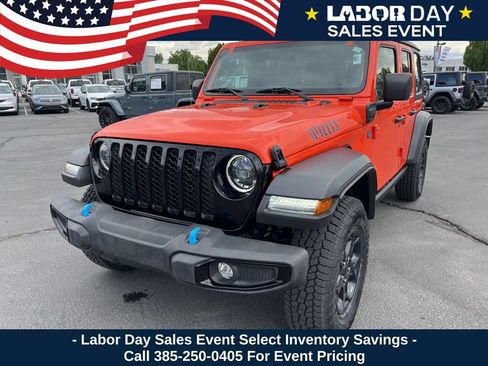 Used 2023 Jeep Wrangler Unlimited AWD/4WD image 2