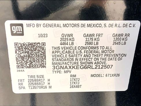 Certified 2024 Chevrolet Equinox LT FWD image 37