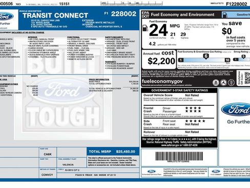 Used 2015 Ford Transit Connect XL image 5