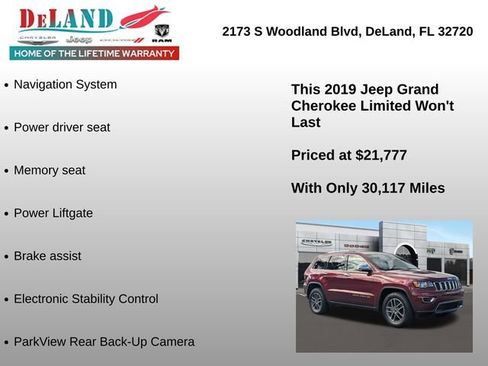 Used 2019 Jeep Grand Cherokee Limited image 6