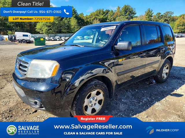 Used 2012 Honda Pilot LX image 1