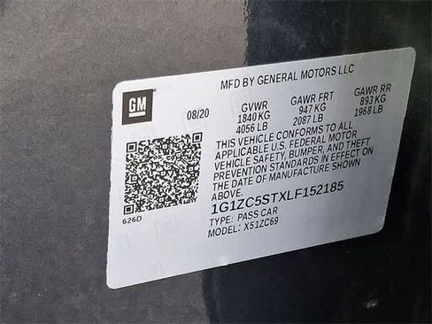 Certified 2020 Chevrolet Malibu LS image 37