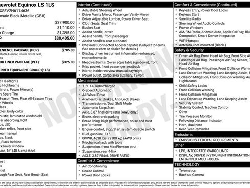 Used 2022 Chevrolet Equinox LS w/ LS Convenience Package image 33