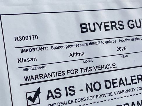 Certified 2025 Nissan Altima 2.5 S image 35