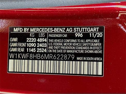 Certified 2021 Mercedes-Benz C 63 AMG S image 31