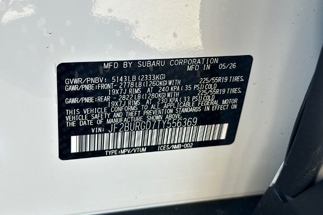 New 2026 Subaru Outback Limited AWD/4WD image 24