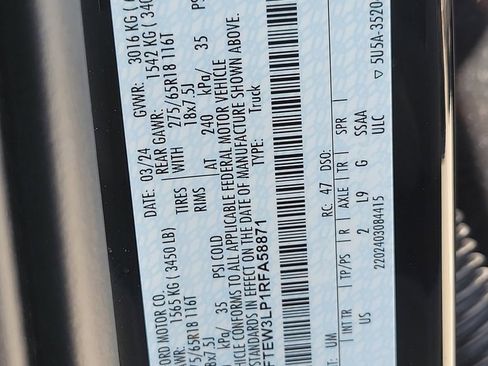 Used 2024 Ford F150 XLT w/ Mobile Office Package image 31