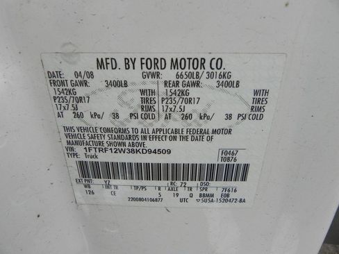 Used 2008 Ford F150 XL image 19