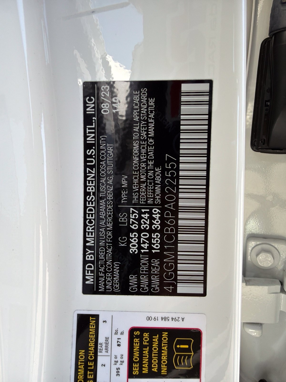 Used 2023 Mercedes-Benz EQE 350+ 4MATIC SUV image 12