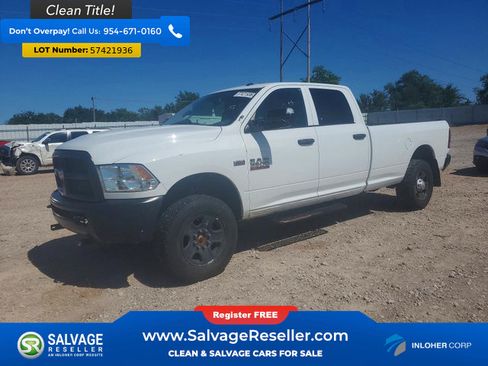 Used 2018 RAM 3500 Tradesman w/ Popular Equipment Group AWD/4WD image 1