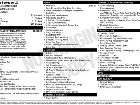Used 2022 Kia Sportage LX w/ LX AWD Value Edition Package image 10