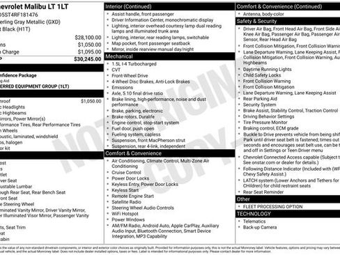 Used 2024 Chevrolet Malibu LT image 2