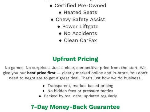 Certified 2024 Chevrolet Equinox LT image 2