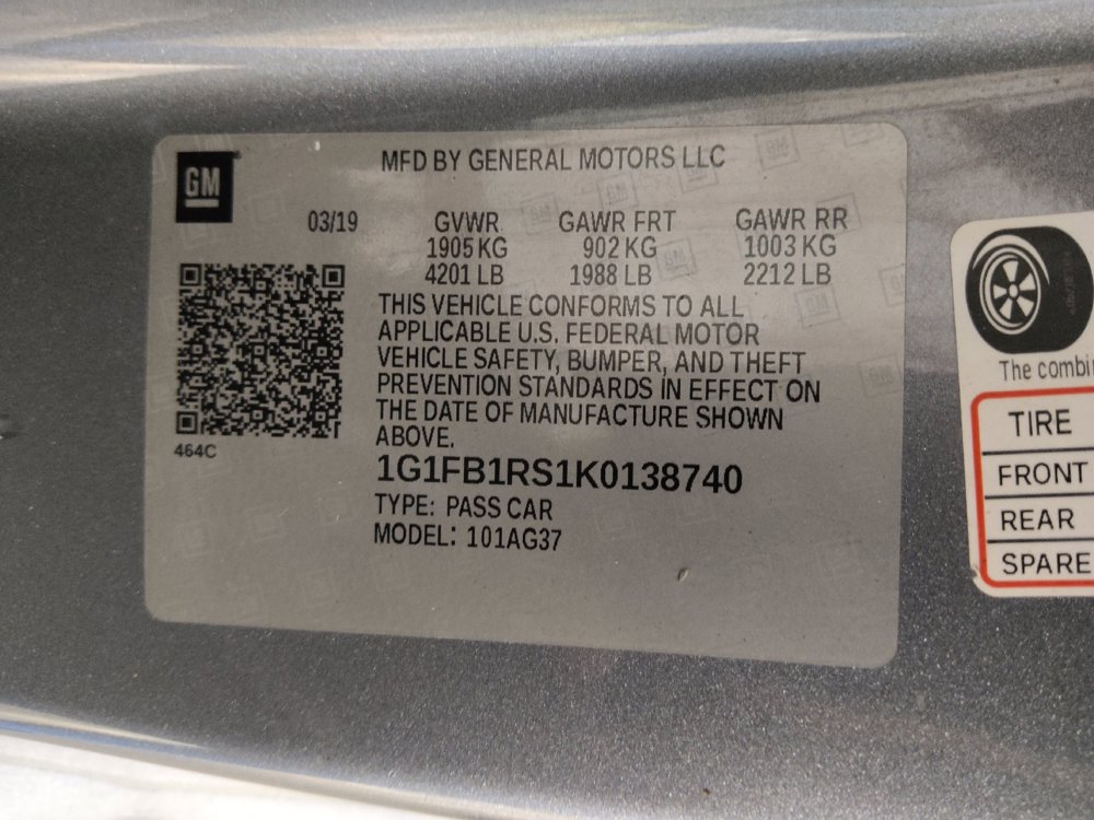 Used 2019 Chevrolet Camaro LT RWD image 33