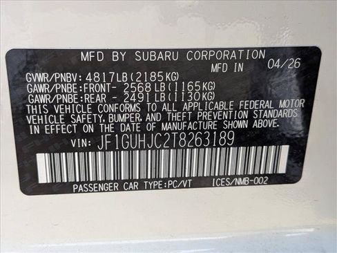 New 2026 Subaru Impreza RS AWD/4WD image 19