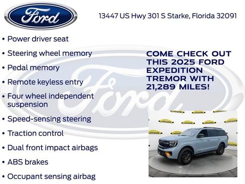Certified 2025 Ford Expedition Tremor AWD/4WD image 32