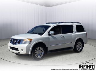 Used 2015 Nissan Armada Platinum w/ 2nd Row Captain Seat Package image 1