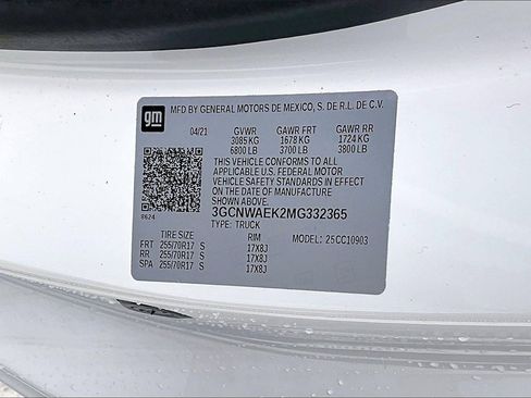 Used 2021 Chevrolet Silverado 1500 W/T w/ WT Value Package image 20