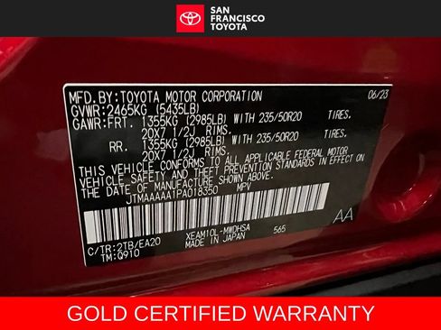 Certified 2023 Toyota bZ4X FWD image 42