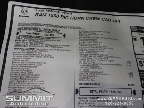 New 2026 RAM 1500 Big Horn image 34