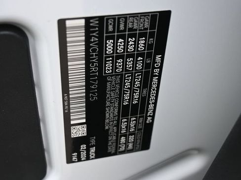 Certified 2024 Mercedes-Benz eSprinter 170 Cargo image 22
